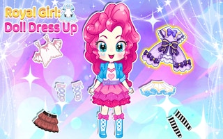 Royal Girl Doll Dress Up game cover