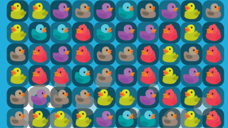 Rubber Duckie Match 3 game cover
