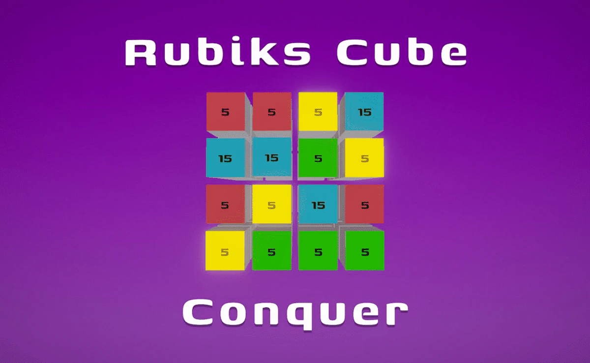 Play Rubiks Cube Conquer — free online Brain game