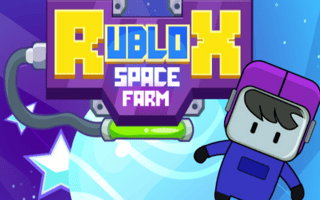 Rublox Space Farm game cover