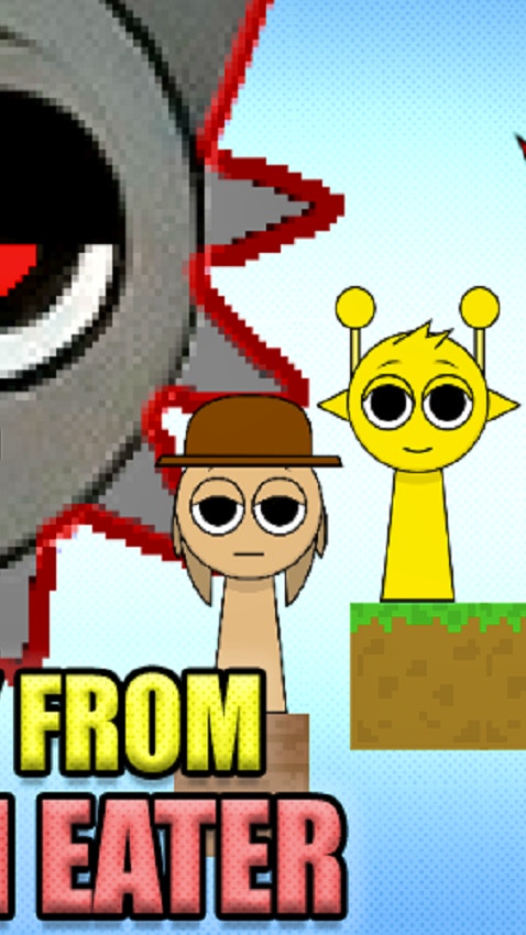 Run Away from Sprunki Eater