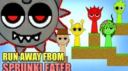 Run Away from Sprunki Eater