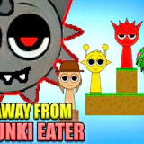 Run Away from Sprunki Eater