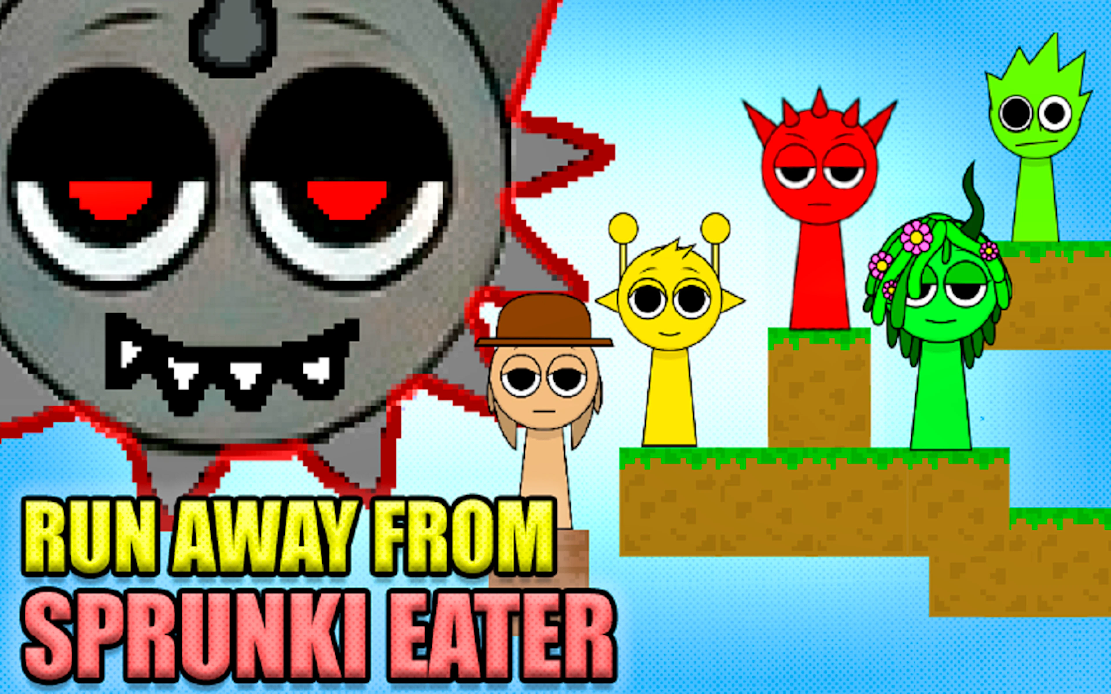 Run Away from Sprunki Eater