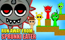Run Away from Sprunki Eater