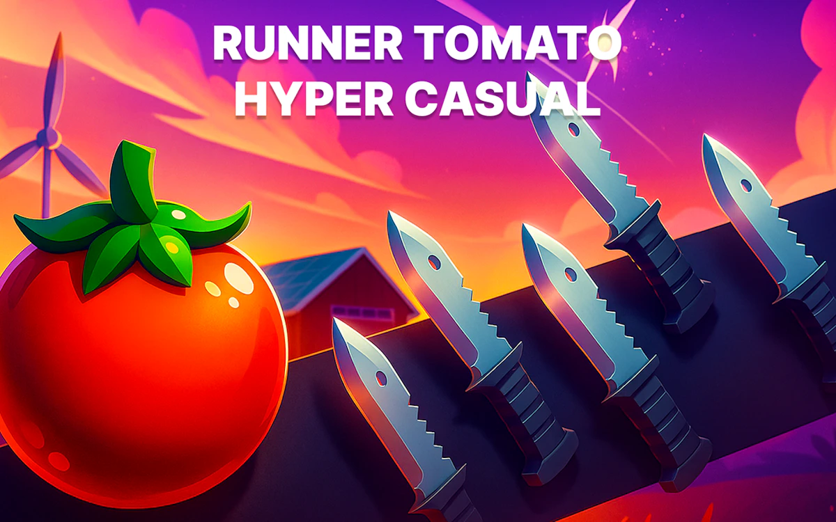 Play Runner Tomato Hyper Casual — free online Casual game