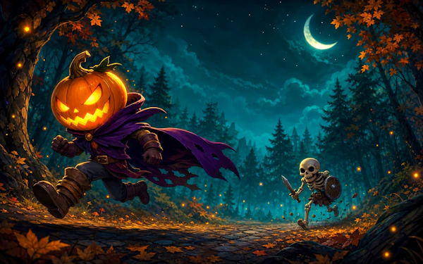 Running Pumpkin