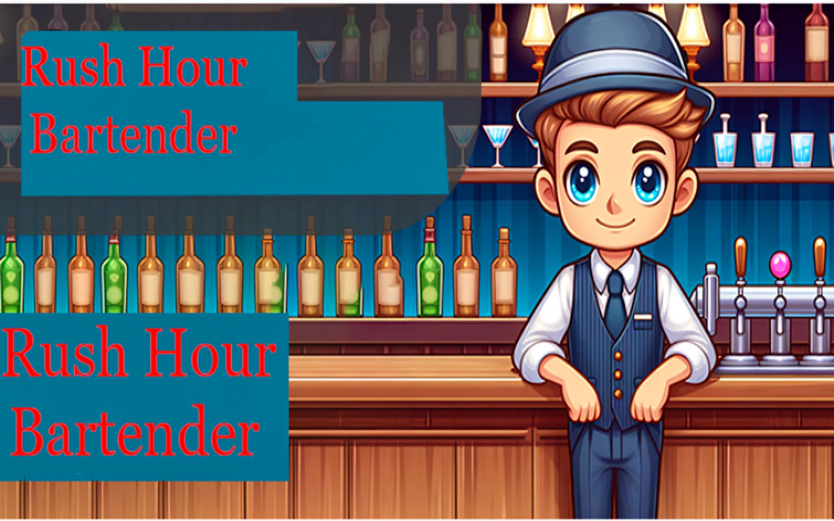 Play Rush Hour Bartender — free online Hyper Casual game