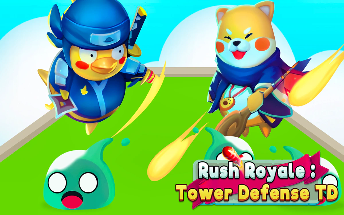 Play Rush Royale Tower Defense TD — free online Battle game