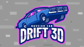 Russian Car Drift 3d game cover