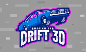 Russian Car Drift 3d game cover