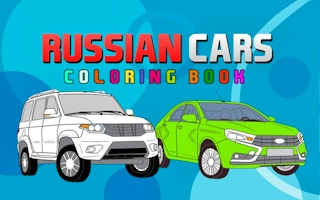 Russian Cars Coloring Book game cover