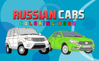 Russian Cars Coloring Book game cover