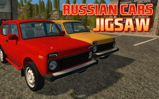 Russian Cars Jigsaw game cover