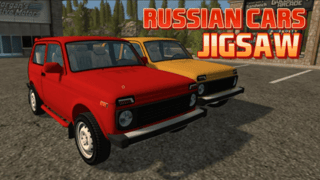 Russian Cars Jigsaw game cover