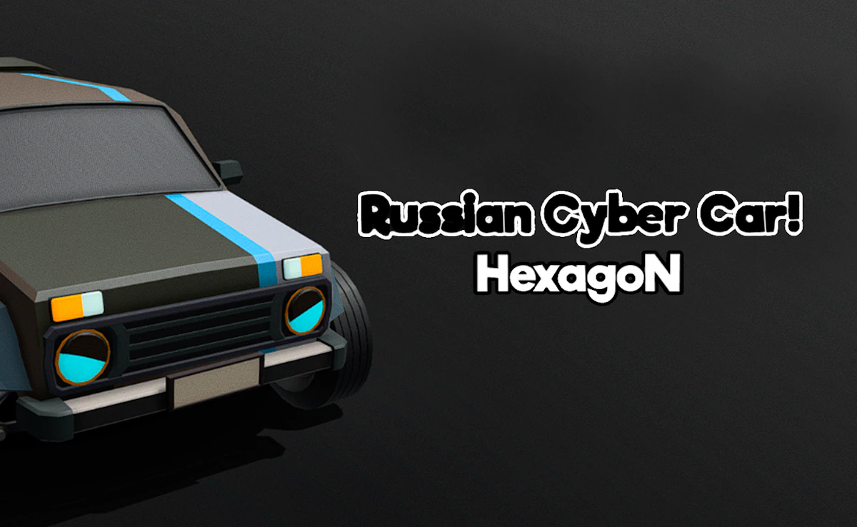 Play Russian Cyber Car - HexagoN — free online Sports game