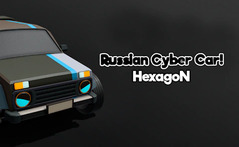 Russian Cyber Car - HexagoN game artwork