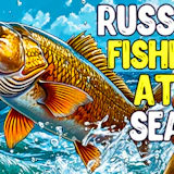 Russian Fishing at Sea