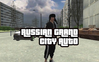 Russian Grand City Auto game cover