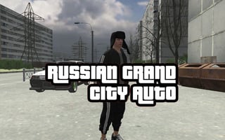 Russian Grand City Auto game cover