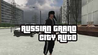Russian Grand City Auto game cover