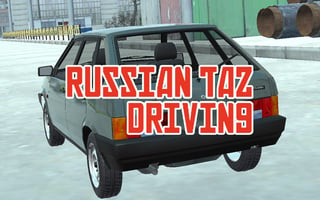 Russian Taz Driving game cover