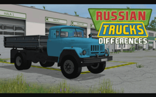 Russian Trucks Differences game cover