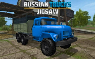 Russian Trucks Jigsaw game cover