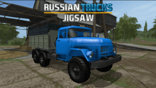 Russian Trucks Jigsaw game cover