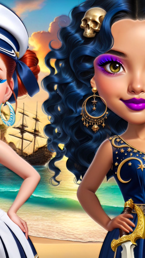 Sailor Chic vs Pirate Charm