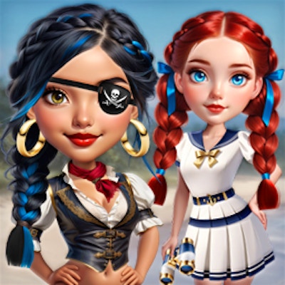 Sailor Chic vs Pirate Charm By Gamepix