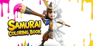Samurai Coloring Book thumbnail