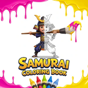 Samurai Coloring Book