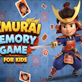 Samurai Memory Game for Kids