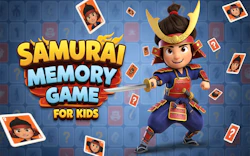 Samurai Memory Game for Kids
