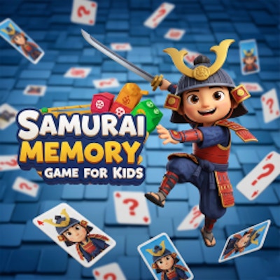Samurai Memory Game for Kids By Gamepix