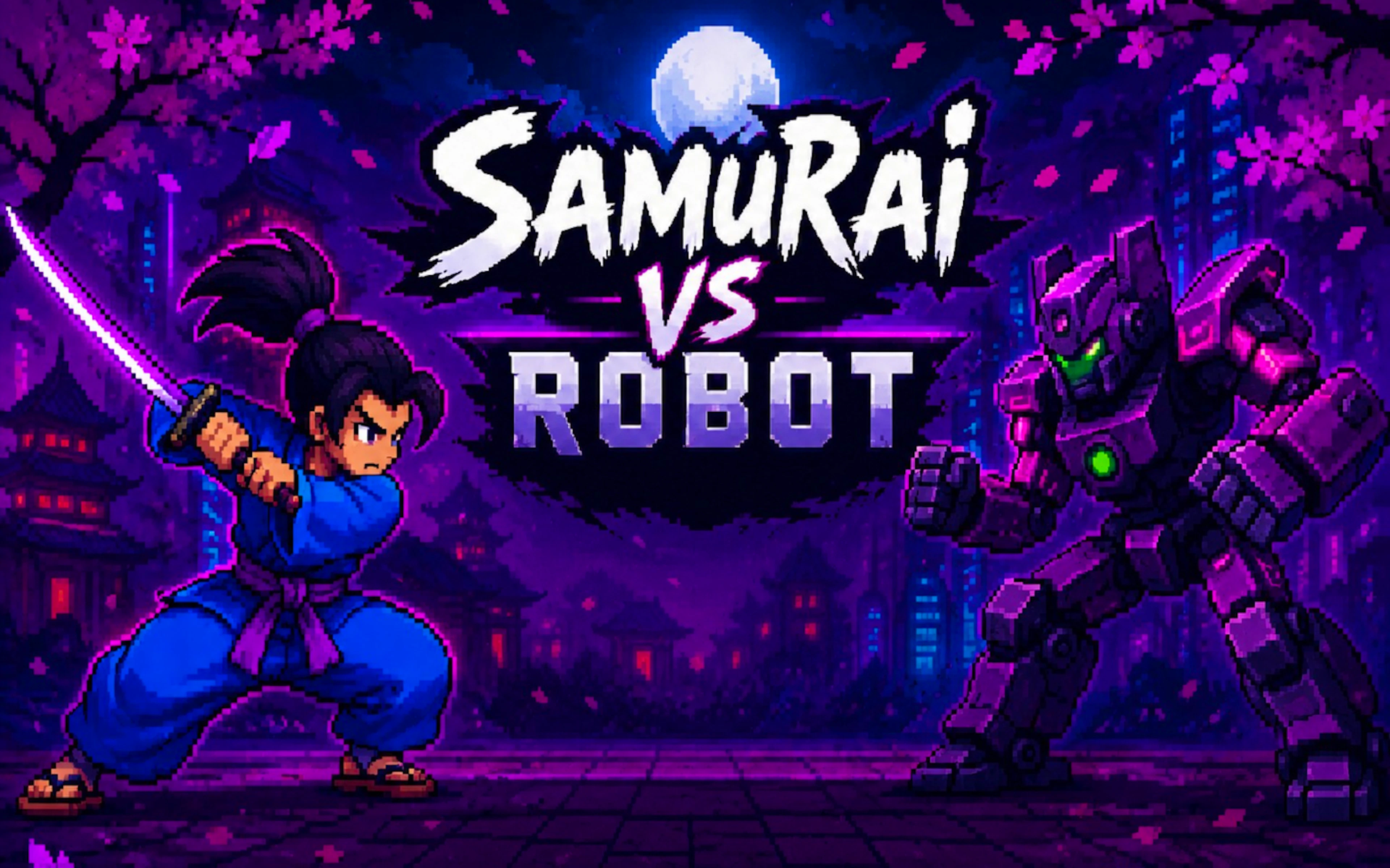 Samurai vs Robot