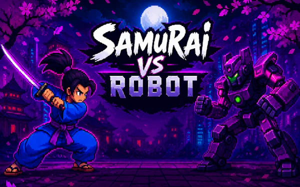 Samurai vs Robot