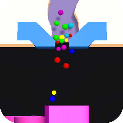 Sand Balls Falling By Gamepix