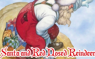 Santa and Red Nosed Reindeer Puzzle