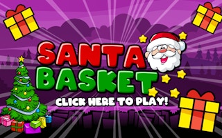 Santa Basket game cover