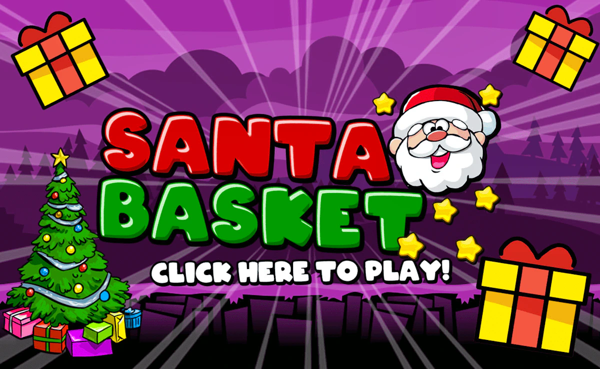 Play Santa Basket — free online Sports game