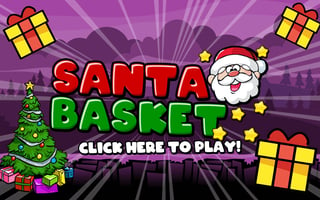 Santa Basket game cover