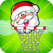 Santa Basket banner