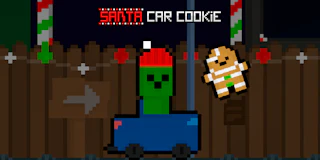 Santa Car Cookie thumbnail