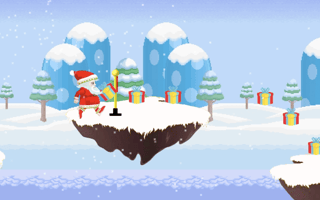 Santa Christmas Run game cover