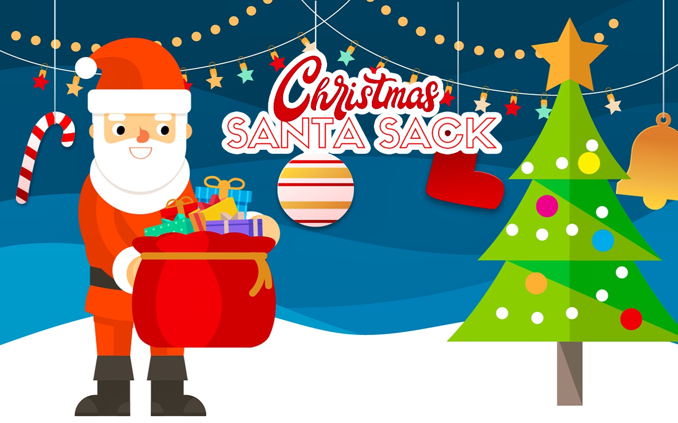 Christmas Santa Sack