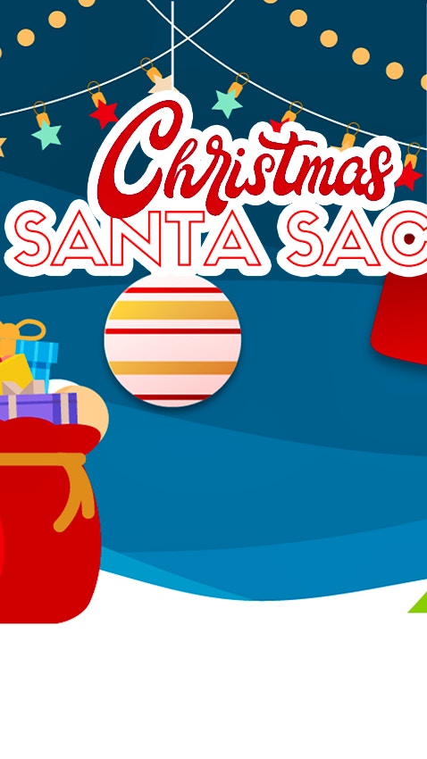 Christmas Santa Sack