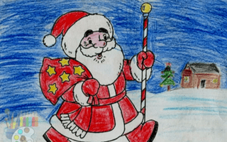Santa Claus Coloring game cover