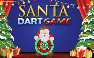 Santa Dart Game game cover